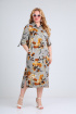 Платье Mamma Moda M-702 серый_фон