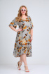 Платье Mamma Moda M-680 серый_фон