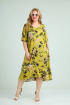 Платье Mamma Moda M-680 лимонный_фон