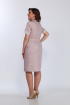 Платье Lady Style Classic 2057/3 розовый_тона