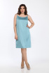 Платье, Туника Lady Style Classic 1802/1 голубой_цветы