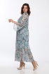 Платье, Туника Lady Style Classic 1802/1 голубой_цветы