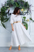 Платье, Пояс Anastasia 629 белый
