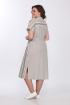 Платье Lady Style Classic 2290 олива_бежевый