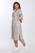 Платье Lady Style Classic 2290 олива_бежевый