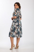 Платье Lady Style Classic 2350 изумруд_беж