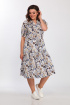 Платье Lady Style Classic 2350/1 беж_камушки