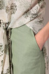 Туника, Шорты Koketka i K 850-1 молочный+зеленый