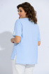 Блуза BegiModa 4002 голубой.2