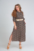  Платье Andrea Style 00257 коричневый
