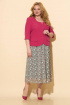 Жакет, Юбка TrikoTex Stil М18-19 малина