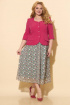 Жакет, Юбка TrikoTex Stil М18-19 малина