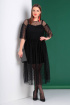 Платье Liona Style 668 черный