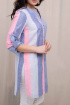  Блуза Daloria 6066 голубой-розовый