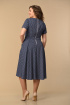 Платье Lady Style Classic 1270/22 темно-синий_белый