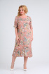 Платье Mamma Moda М-680 розовый_цветы