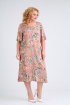 Платье Mamma Moda М-680 розовый_цветы
