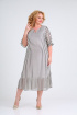 Платье Mamma Moda M-704 черно-белая_полоска