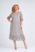 Платье Mamma Moda M-704 черно-белая_полоска