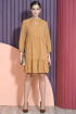 Платье Alani Collection 1465 кэмел