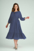  Платье,  Пояс,  Ремень TVIN 8158 темно-голубой