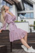 Платье SUNITSA 209 розовый_в_горох