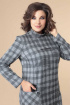 Платье Romanovich Style 1-2215 графит\серый\клетка