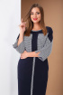 Платье Andrea Style 0405 синий