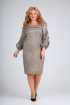 Платье Mamma Moda М-673 бежевый_фон