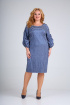 Платье Mamma Moda М-673 голубой_фон