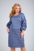 Платье Mamma Moda М-673 голубой_фон