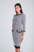 Платье Moda Versal П1487 черно-белый