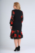 Платье Moda Versal П2211 черный_красный