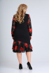 Платье Moda Versal П2211 черный_красный