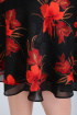 Платье Moda Versal П2211 черный_красный