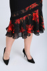 Платье Moda Versal П2211 черный_красный