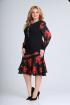 Платье Moda Versal П2211 черный_красный