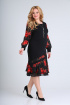 Платье Moda Versal П2211 черный_красный