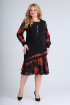 Платье Moda Versal П2211 черный_красный