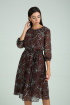 Платье Moda Versal П2318 коричневый
