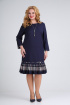 Платье Moda Versal П2233 т.синий_пудра