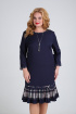 Платье Moda Versal П2233 т.синий_пудра