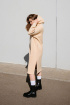Платье Rawwwr clothing 303 бежевый