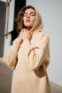 Платье Rawwwr clothing 303-начес бежевый