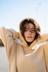 Платье Rawwwr clothing 303-начес бежевый