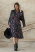 Платье ARTiMODA 321-03 синий_принт_цветы