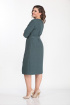 Платье Lady Style Classic 2119/7 бирюза-горох