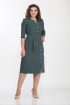 Платье Lady Style Classic 2119/7 бирюза-горох