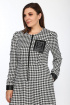 Платье Lady Style Classic 2362 белый_черный