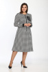 Платье Lady Style Classic 2362 белый_черный